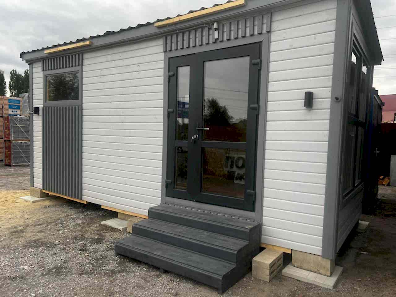 Новая выставочная баня в Астане от Полесье Новая выставочная баня в Астане от Полесье