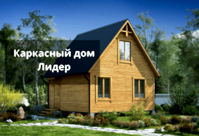Каркасный дом Лидер