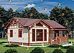 Каркасный дом Михнево 9х10