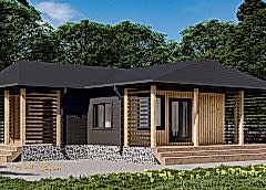 Каркасный дом Стиляга 10х11